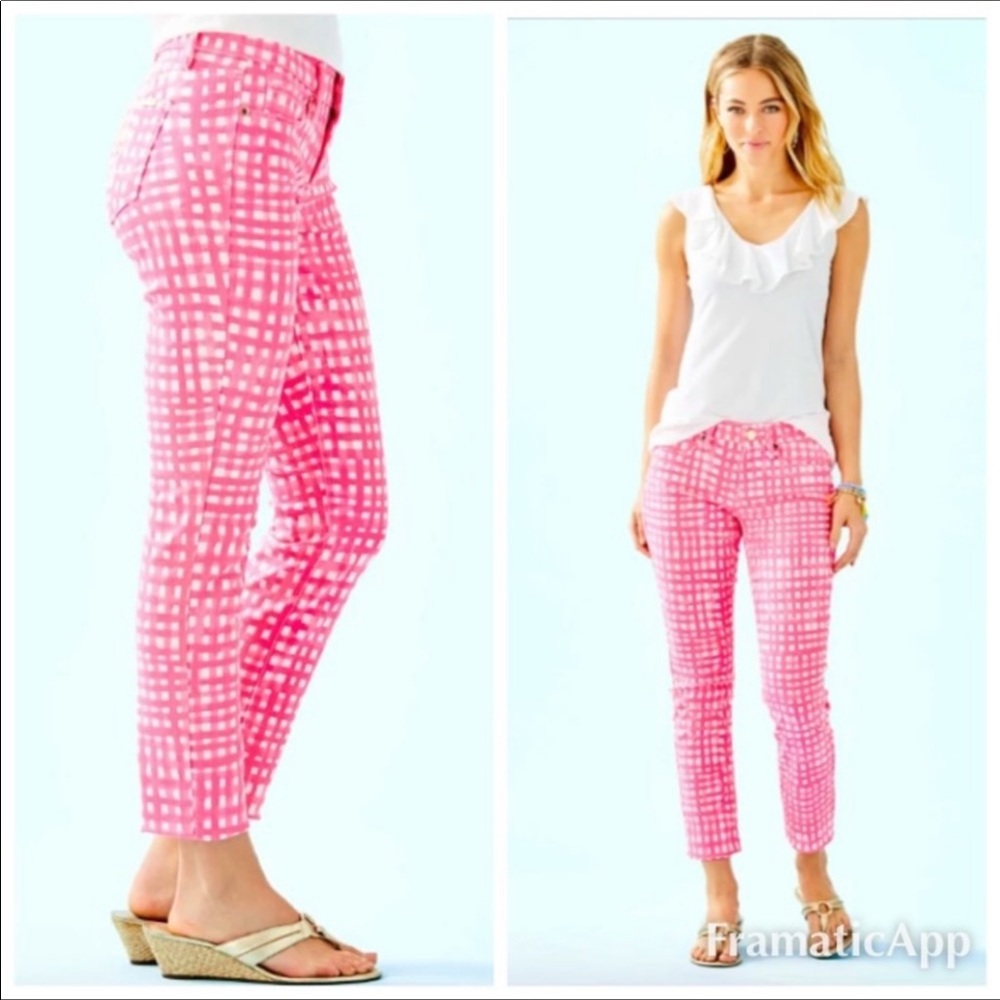 Lilly Pulitzer South Ocean Skinny Crop - Picture 3 of 8
